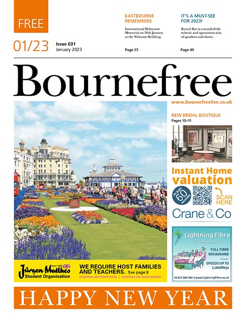 Bournefree Magazine – January 2023 Cover thumb